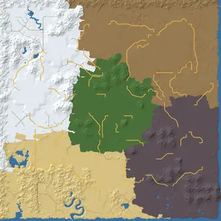 Map of the forest seed at 6144