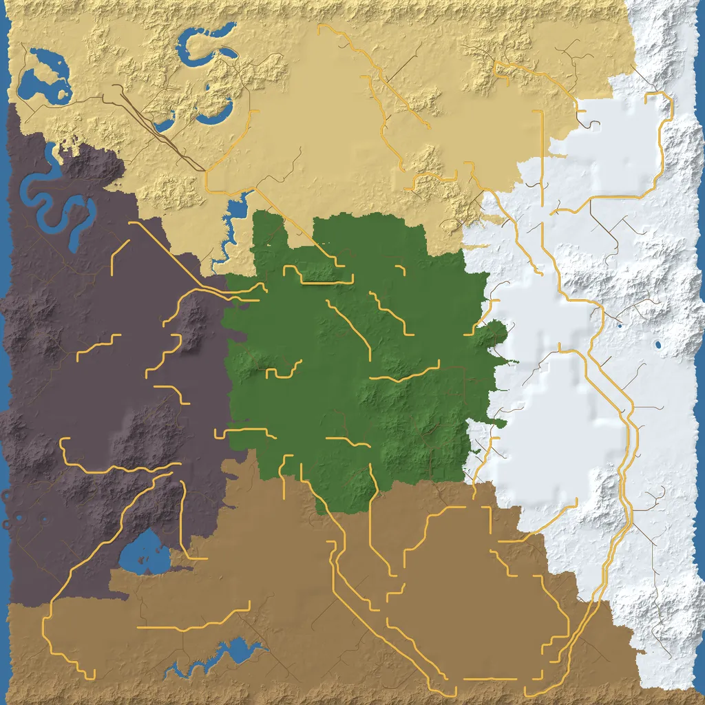 Map of Vewatazi County, seed fortress at 6144