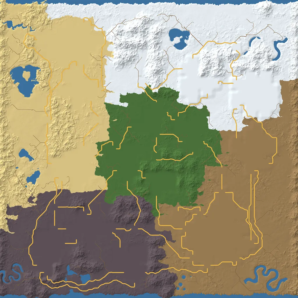 Map of East Nokaono County, seed High-speedBuchan at 6144