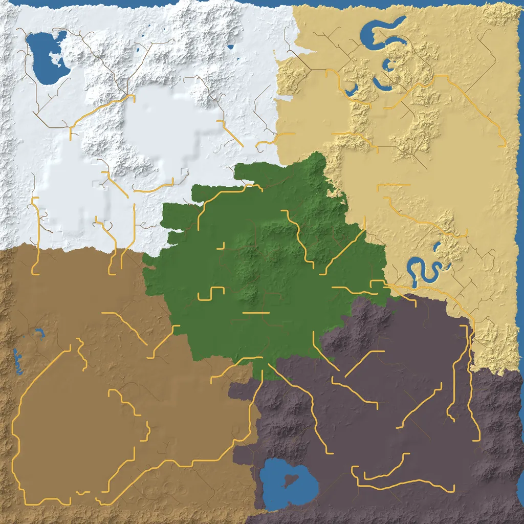 Map of Old Haamedi Valley, seed infection at 6144