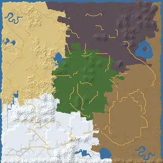 Map of the outbreak seed at 6144