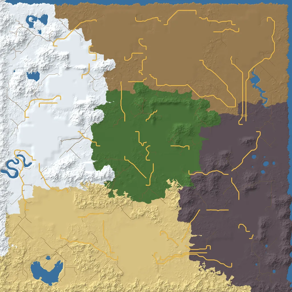 Map of West Vogufa County, seed quarantine at 6144