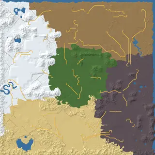 Map of the quarantine seed at 6144