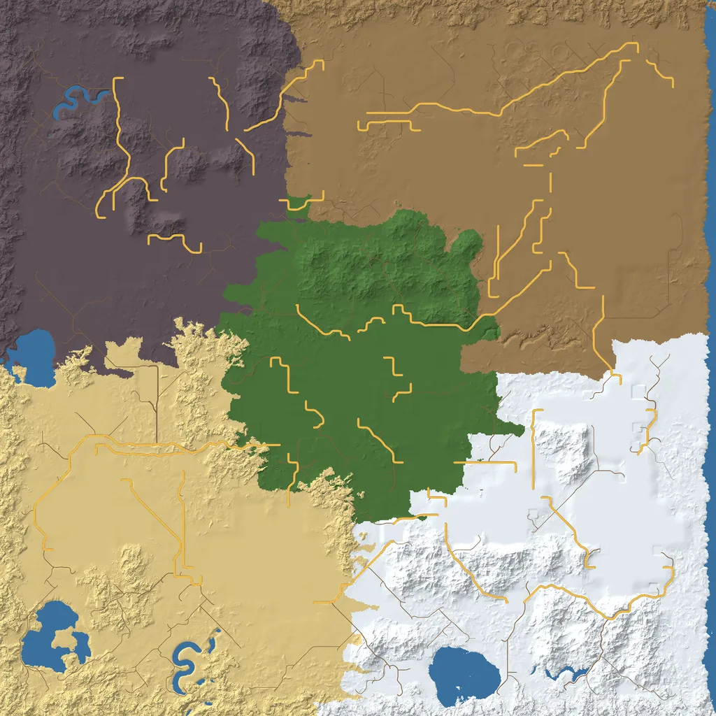 Map of Kibofa Valley, seed test at 6144