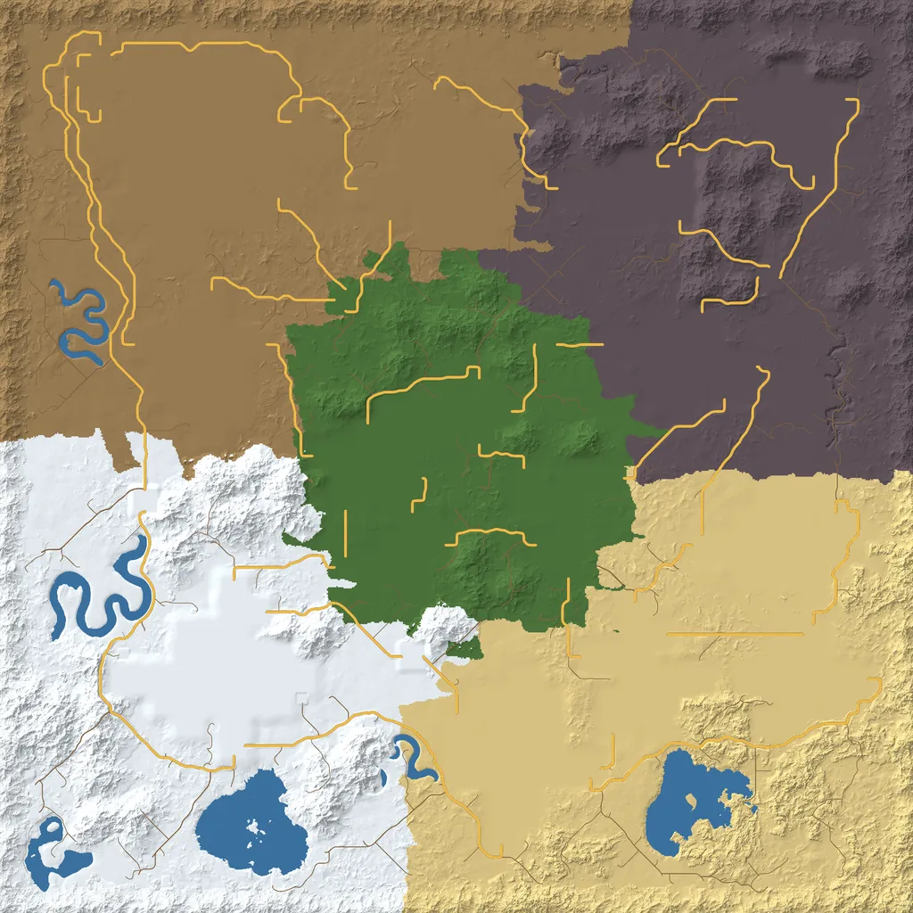 Map of East Rekota Valley, seed undead at 6144