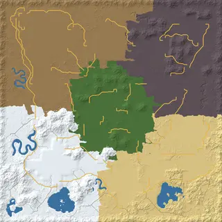 Map of the undead seed at 6144