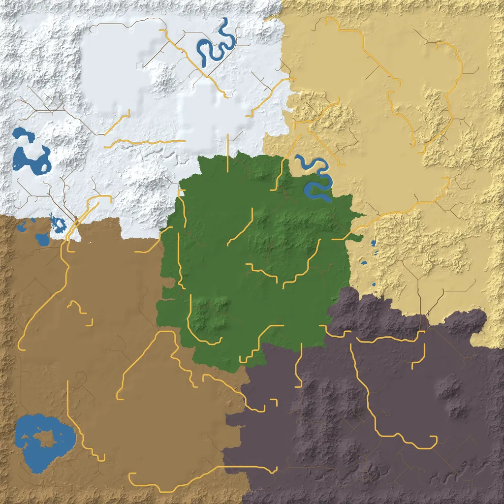 Map of New Duxujasa Mountains, seed valley at 6144