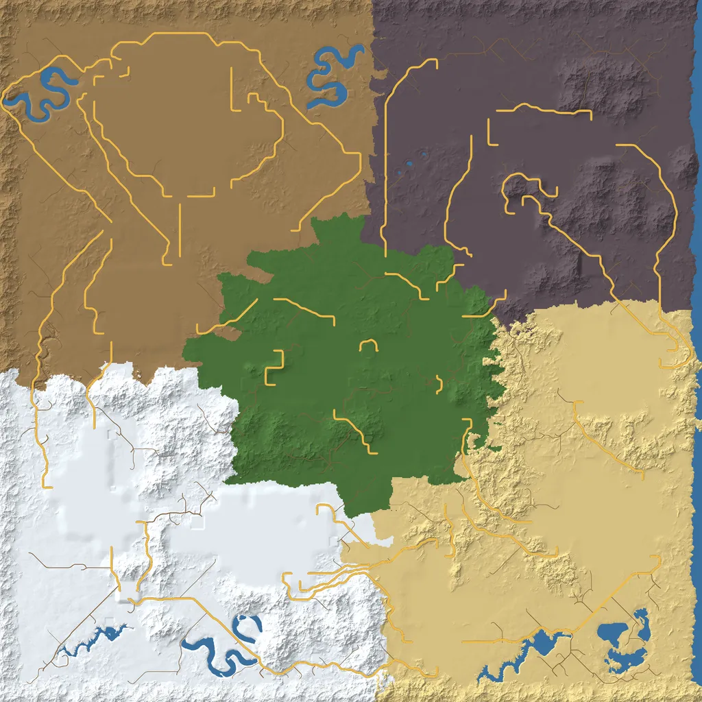 Map of East Ruhayo Valley, seed wilderness at 6144