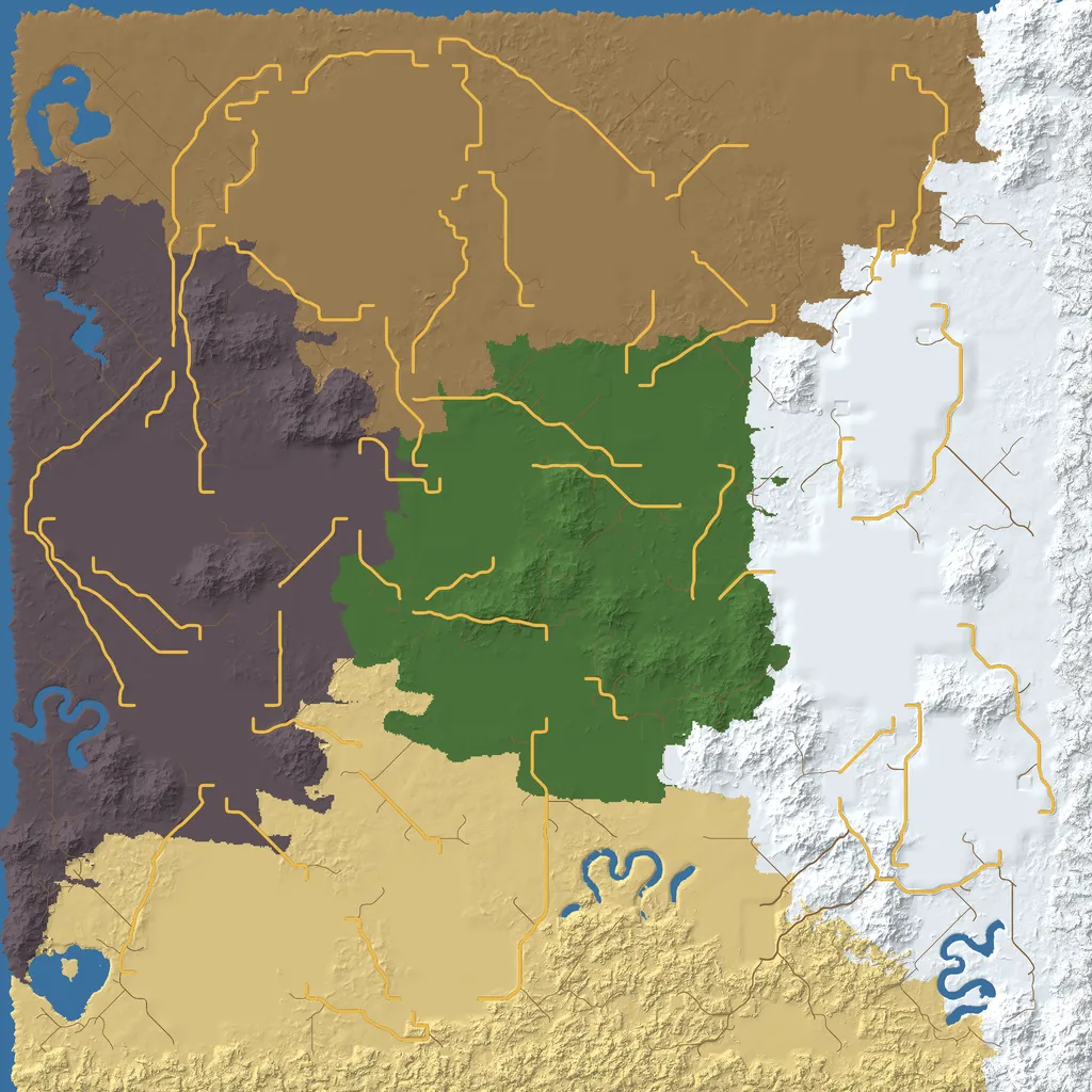 Map of Bovulo County, seed winter at 6144