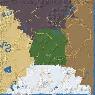 Map of the zombie seed at 6144
