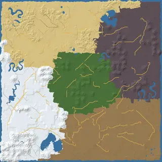 Map of the 12345 seed at 8192
