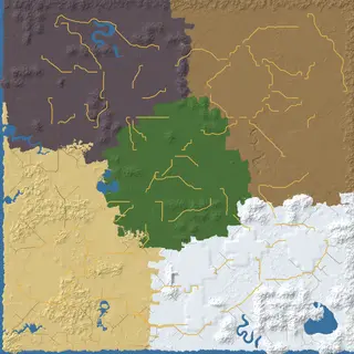 Map of the a beautiful day to die seed at 8192