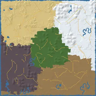 Map of the bear seed at 8192