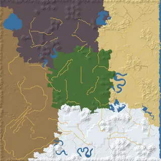 Map of the bloodmoon seed at 8192