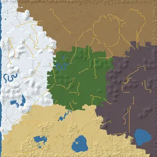 Map of the Decillionaire seed at 8192