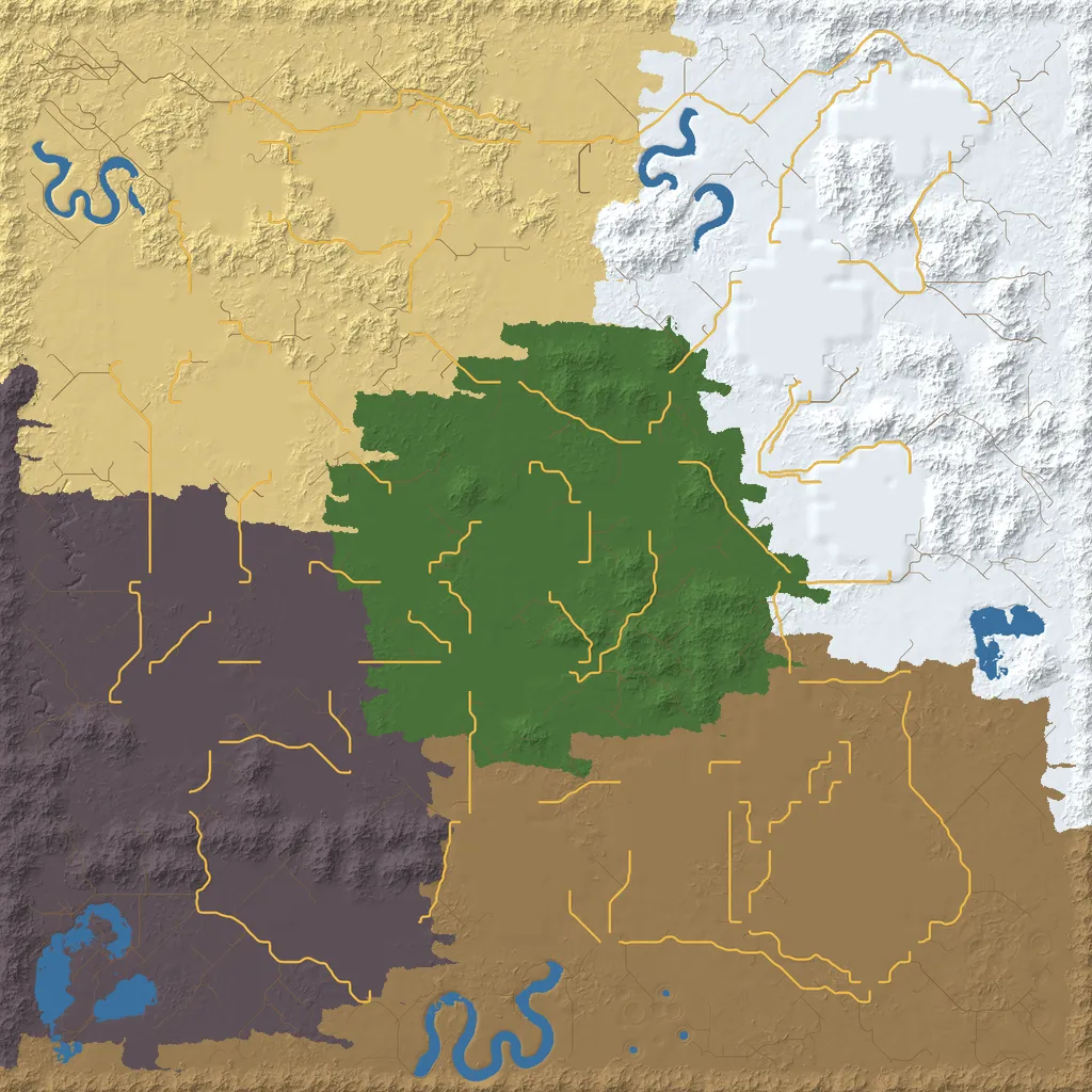 Map of Sunigepu Mountains, seed eagle at 8192