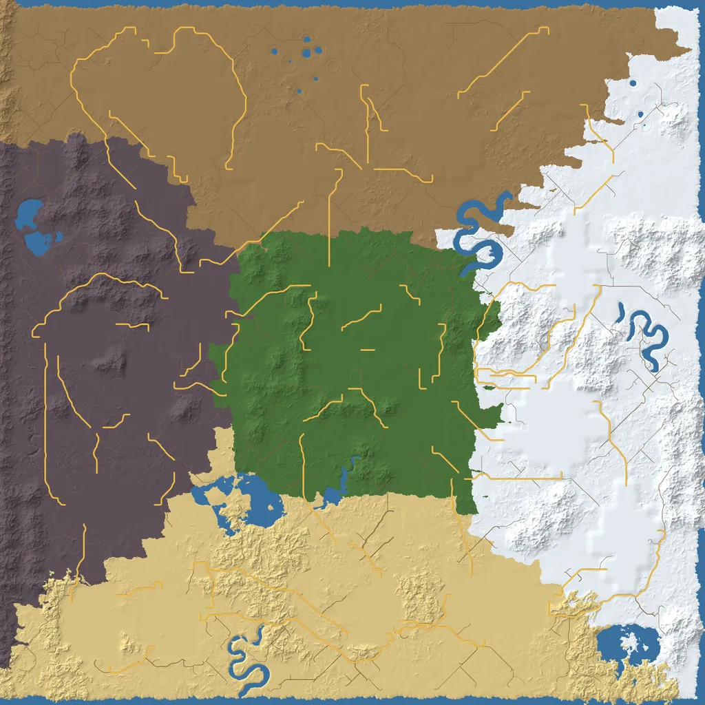 Map of New Gagobe Territory, seed forest at 8192