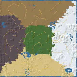 Map of the forest seed at 8192