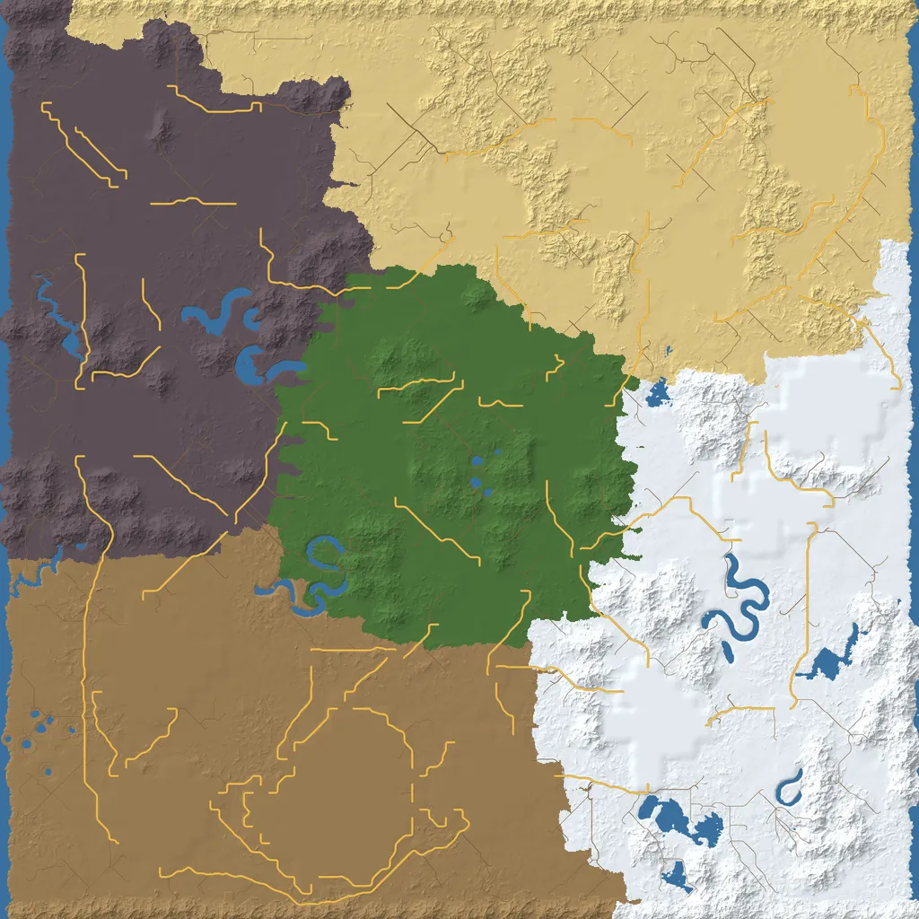 Map of Vaxewoku County, seed infection at 8192