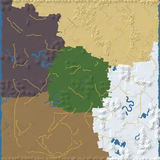 Map of the infection seed at 8192
