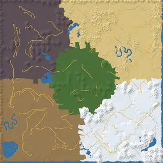 Map of the lucky7 seed at 8192