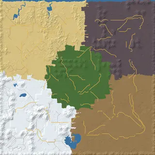 Map of the MyGame seed at 8192