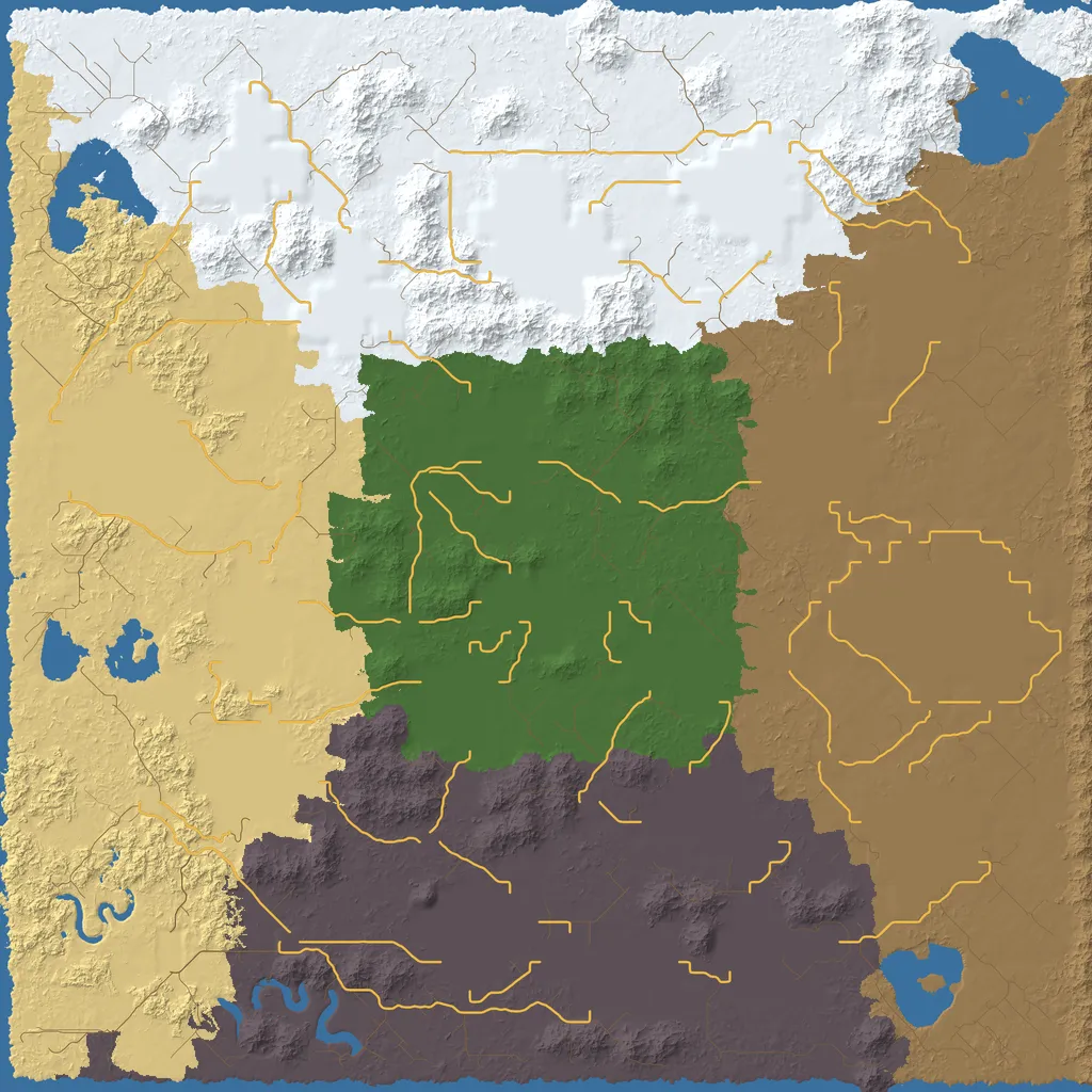Map of South Xegilu County, seed Robin at 8192