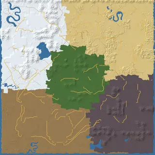 Map of the sanctuary seed at 8192