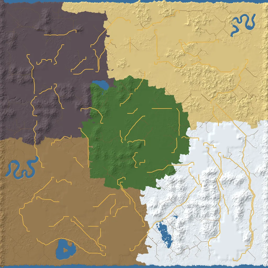 Map of South Zugiyixe Mountains, seed Sparta at 8192