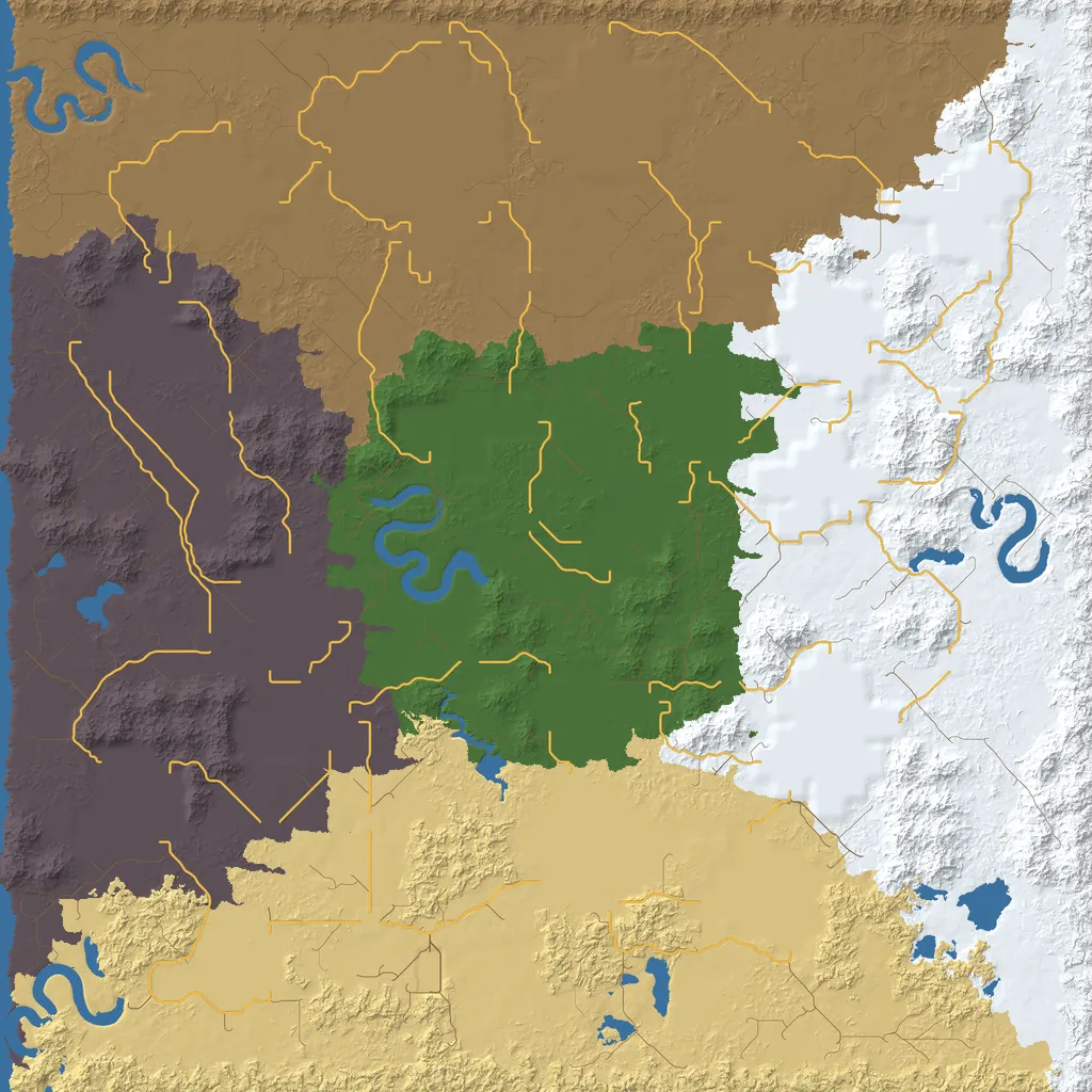 Map of East Datefa County, seed spring at 8192