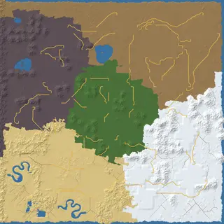 Map of the thunder seed at 8192