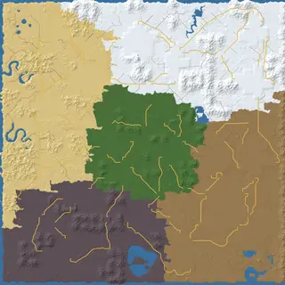 Map of the zombie seed at 8192