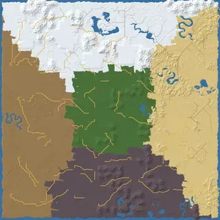 Map of the zombies seed at 8192